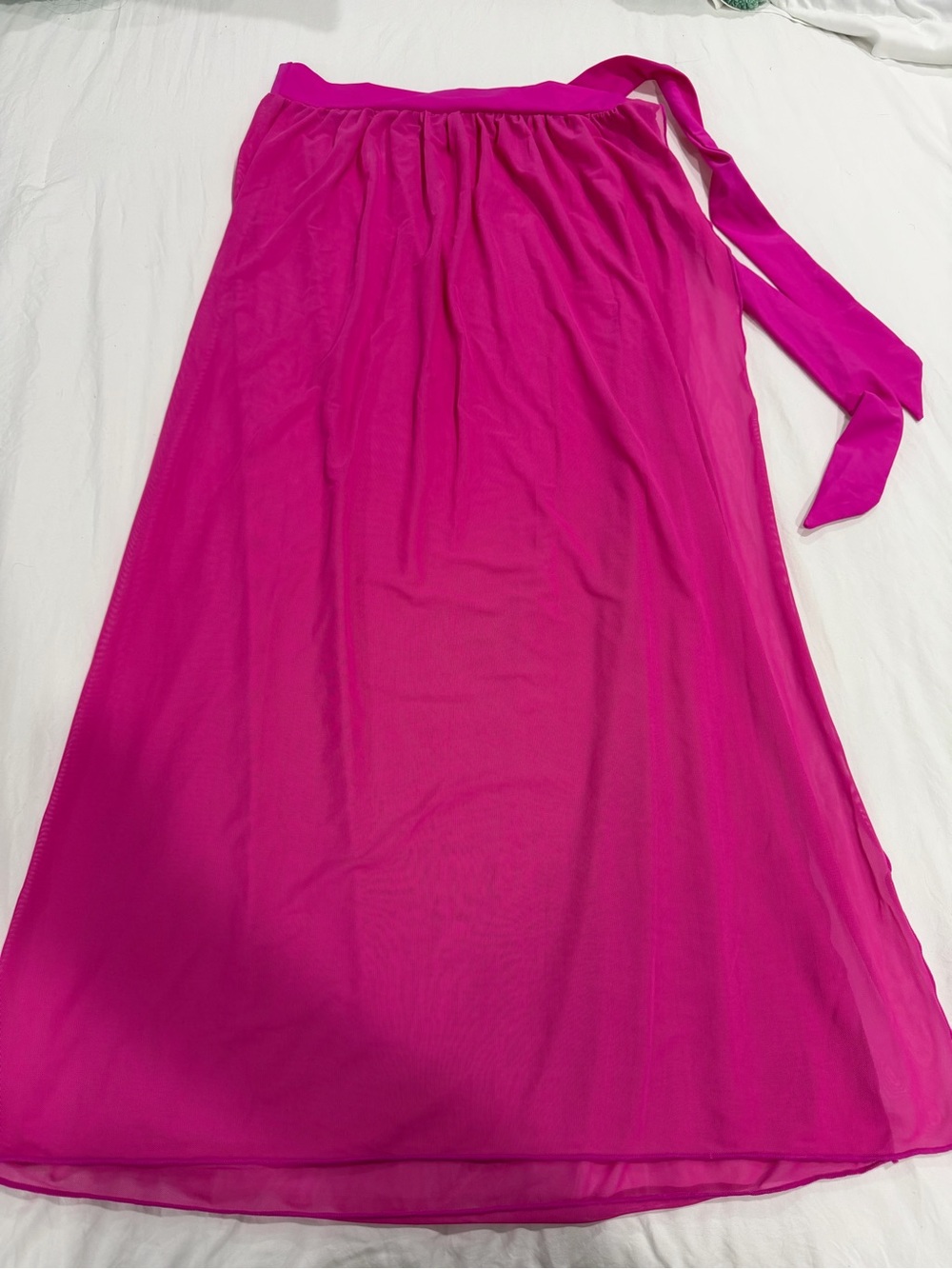 Women’s Fuchsia Wrap Skirt